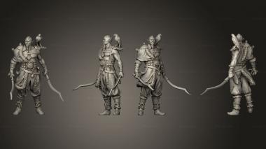 Military figurines Nachin Altan 3d model