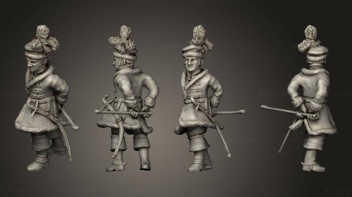 Military figurines (Napoleon with Murat murat, STKW_10057) 3D models for cnc