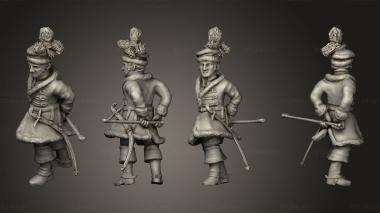Military figurines Napoleon with Murat murat 3d model