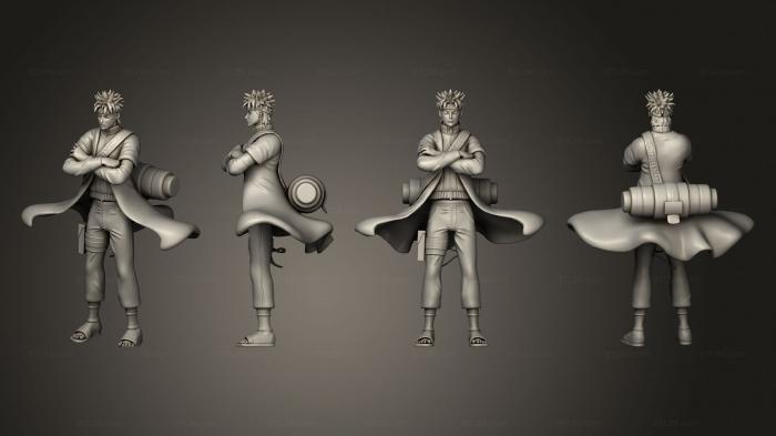 Military figurines (naruto, STKW_10060) 3D models for cnc