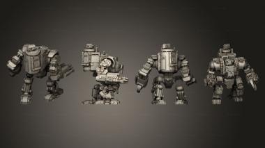 Military figurines Naut 3d model