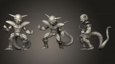 Military figurines FRIEZA Dragon Ball Z 3d model