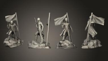 Military figurines NCR Ranger 3d model