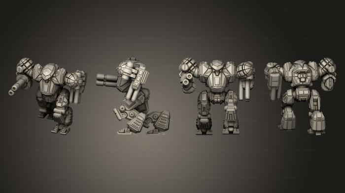 Military figurines (Nct Stalking, STKW_10111) 3D models for cnc