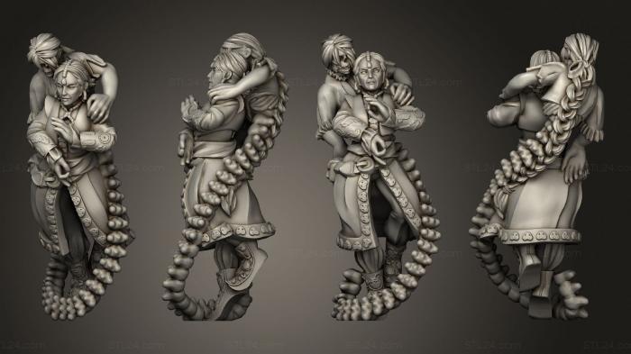 Military figurines (Necro Gh, STKW_10118) 3D models for cnc