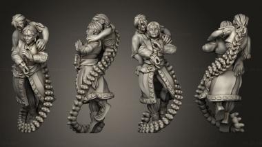 Military figurines Necro Gh 3d model