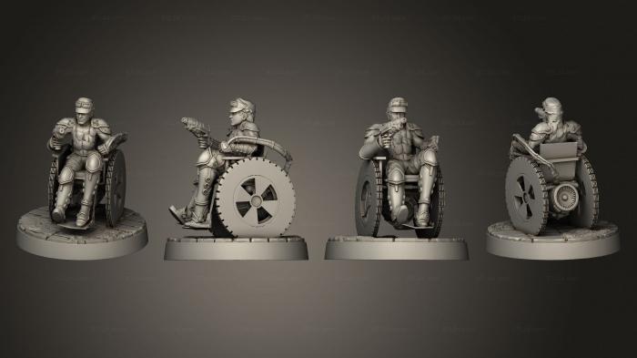 Military figurines (Nemesis heroes miniaturas, STKW_10148) 3D models for cnc