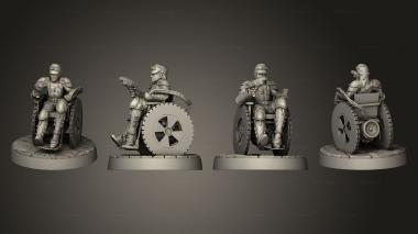 Military figurines Nemesis heroes miniaturas 3d model