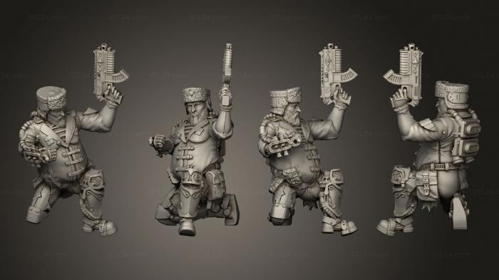 Military figurines (Nemesis mecanico, STKW_10149) 3D models for cnc