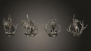 Military figurines Nian 2 3d model