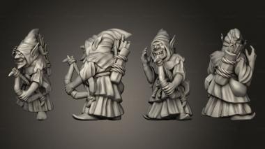 Military figurines Night Goblin Archer 10 3d model