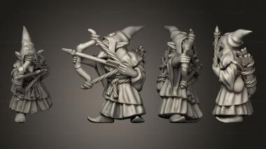 Military figurines Night Goblin Archer 11 3d model