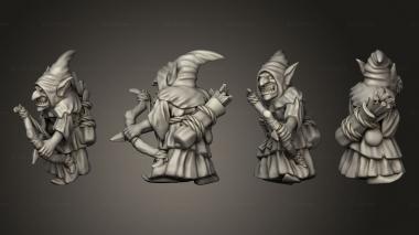 Military figurines Night Goblin Archer 12 3d model