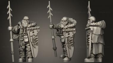 Military figurines Garoar Svavarsson 3d model