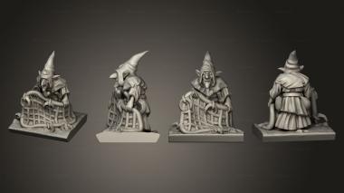 Military figurines Night goblin base Goblin 12 3d model