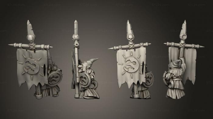 Military figurines (Night goblin solo Goblin 7, STKW_10214) 3D models for cnc