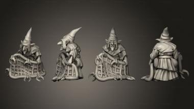 Military figurines Night goblin solo Goblin 12 3d model