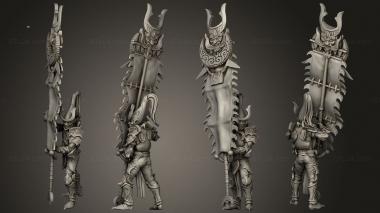 Military figurines Nightfall CG Captain 01 3d model