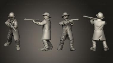 Military figurines NIGHTGAUNT investigators gift hunter 3d model
