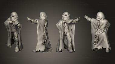 Military figurines NIGHTGAUNT investigators merrick 3d model