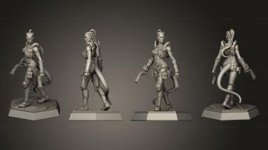 Military figurines Nimbus Gunslinger 3d model