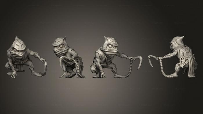 Military figurines (Ninja 05, STKW_10275) 3D models for cnc
