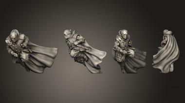 Military figurines Ninja 07 3d model