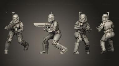 Military figurines Nite Owl Carbine 3d model