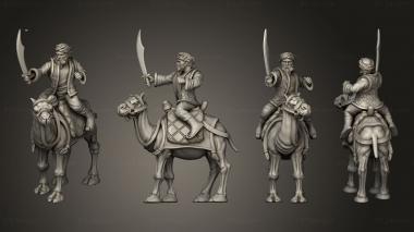 Military figurines Nomad Bow L 002 3d model