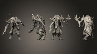 Military figurines Nomios Archfey 2 3d model
