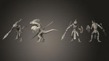 Military figurines Nova Raptor 03 3d model