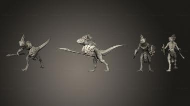 Military figurines Nova Raptor 04 3d model