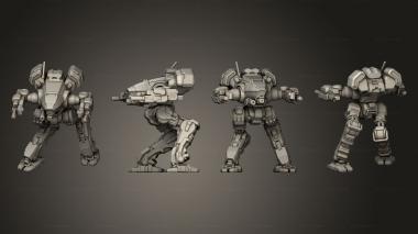 Military figurines NSR 9 J 4 3d model