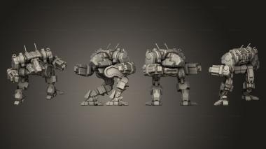 Military figurines NVA Prime 4 3d model