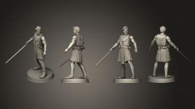 Military figurines obi wan general kenobi 01 3d model