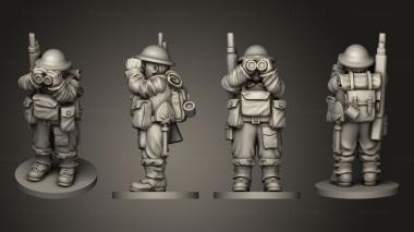 Military figurines OBSERVERS GB 15 OBSERVER A 3d model