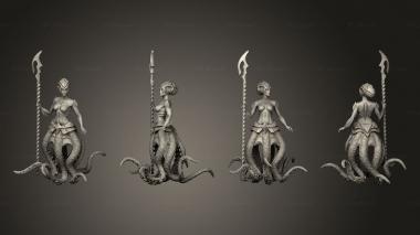 Military figurines Octomaid 3d model