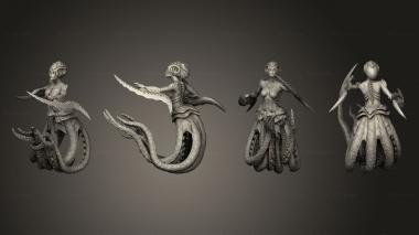 Military figurines Octomaid 01 3d model