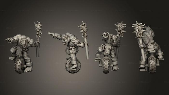 Military figurines (Odd Broozer D, STKW_10376) 3D models for cnc