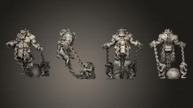 Military figurines Odd C 3d model