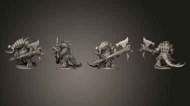 Military figurines Odoben 01 3d model
