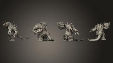 Military figurines Odoben 02 3d model