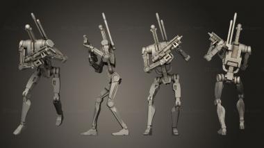 Military figurines OEM Roger Rogers 02 3d model