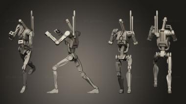 Military figurines OEM Roger Rogers 07 3d model