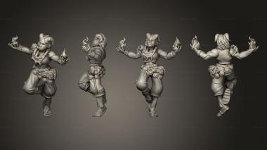 Military figurines Og Shaman 3d model