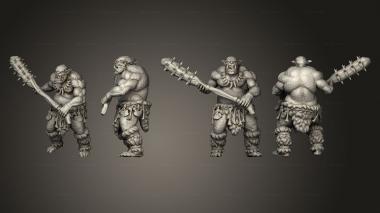 Military figurines Ogr 3d model