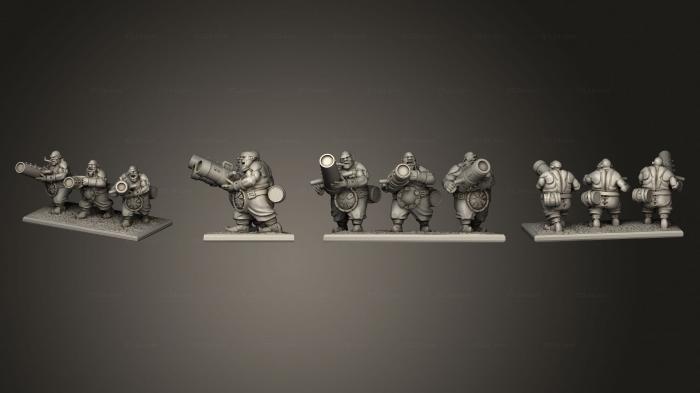 Military figurines (Ogre  04, STKW_10431) 3D models for cnc