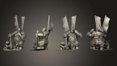 Military figurines Ogre Bruiser 2 3d model