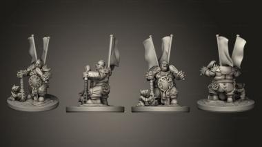 Military figurines Ogre Bruiser 3d model