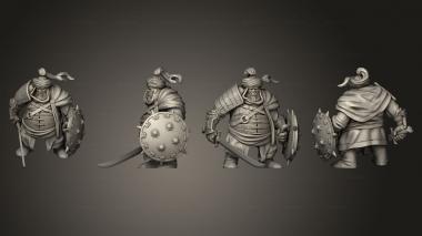 Military figurines Ogre C 3d model